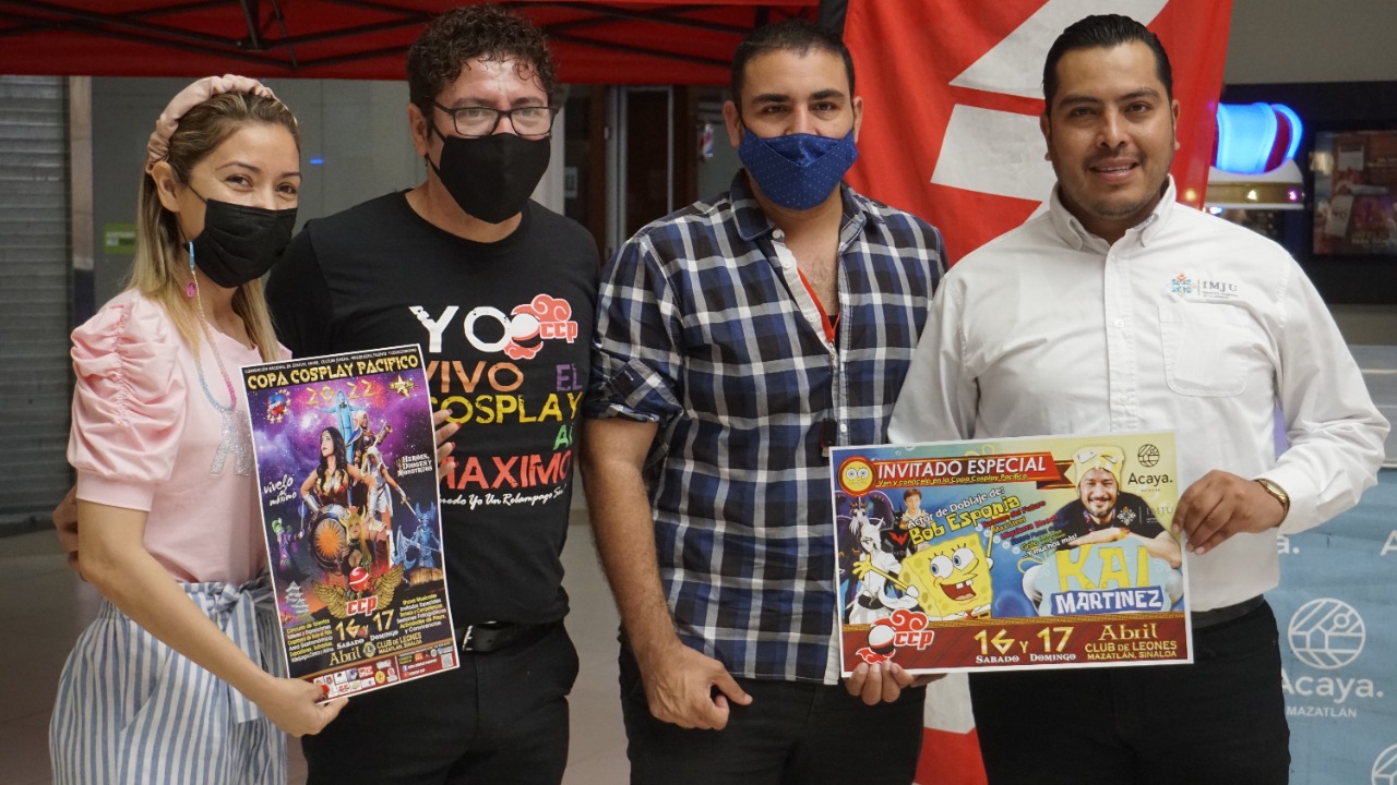 Llega a Mazatlán Copa Cosplay Pacífico 2022
