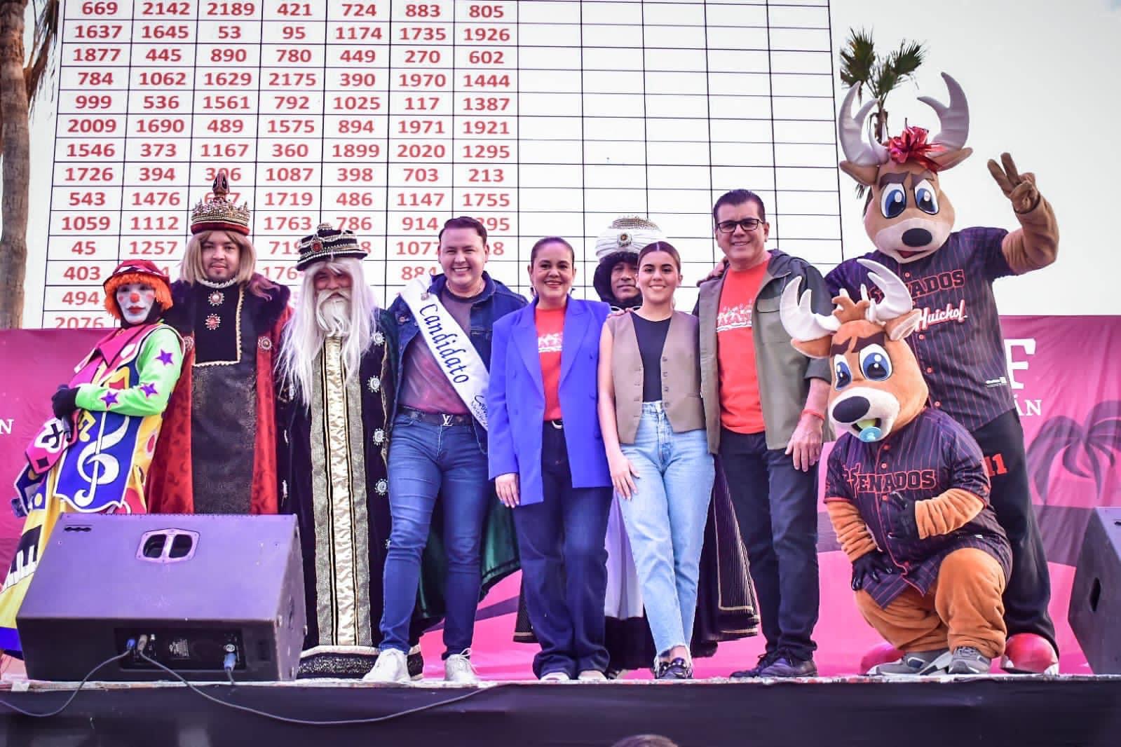 FESTEJAN GOBIERNO MUNICIPAL Y DIF MAZATLÁN EL DÍA DE LOS REYES MAGOS CON UN MAGNO EVENTO, EN EL PARQUE CENTRAL