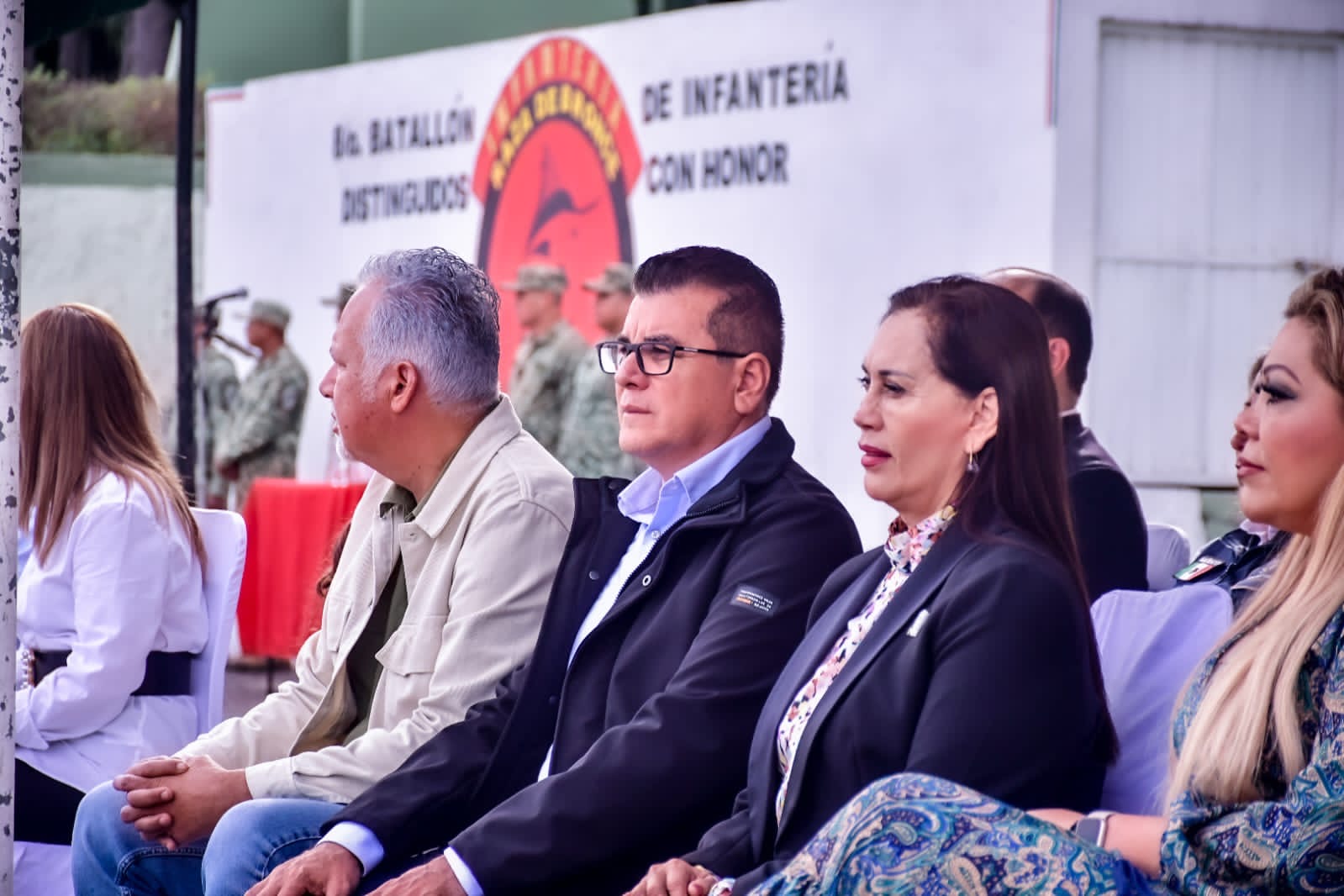 ACUDE ALCALDE A NOMBRAMIENTO DEL NUEVO COMANDANTE DEL 8VO. BATALLÓN DE INFANTERÍA.