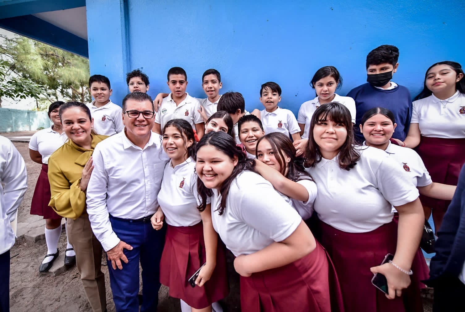 AUTORIDADES MUNICIPALES CELEBRAN “LUNES CÍVICO” EN LA ESCUELA SECUNDARIA TÉCNICA NO. 07.