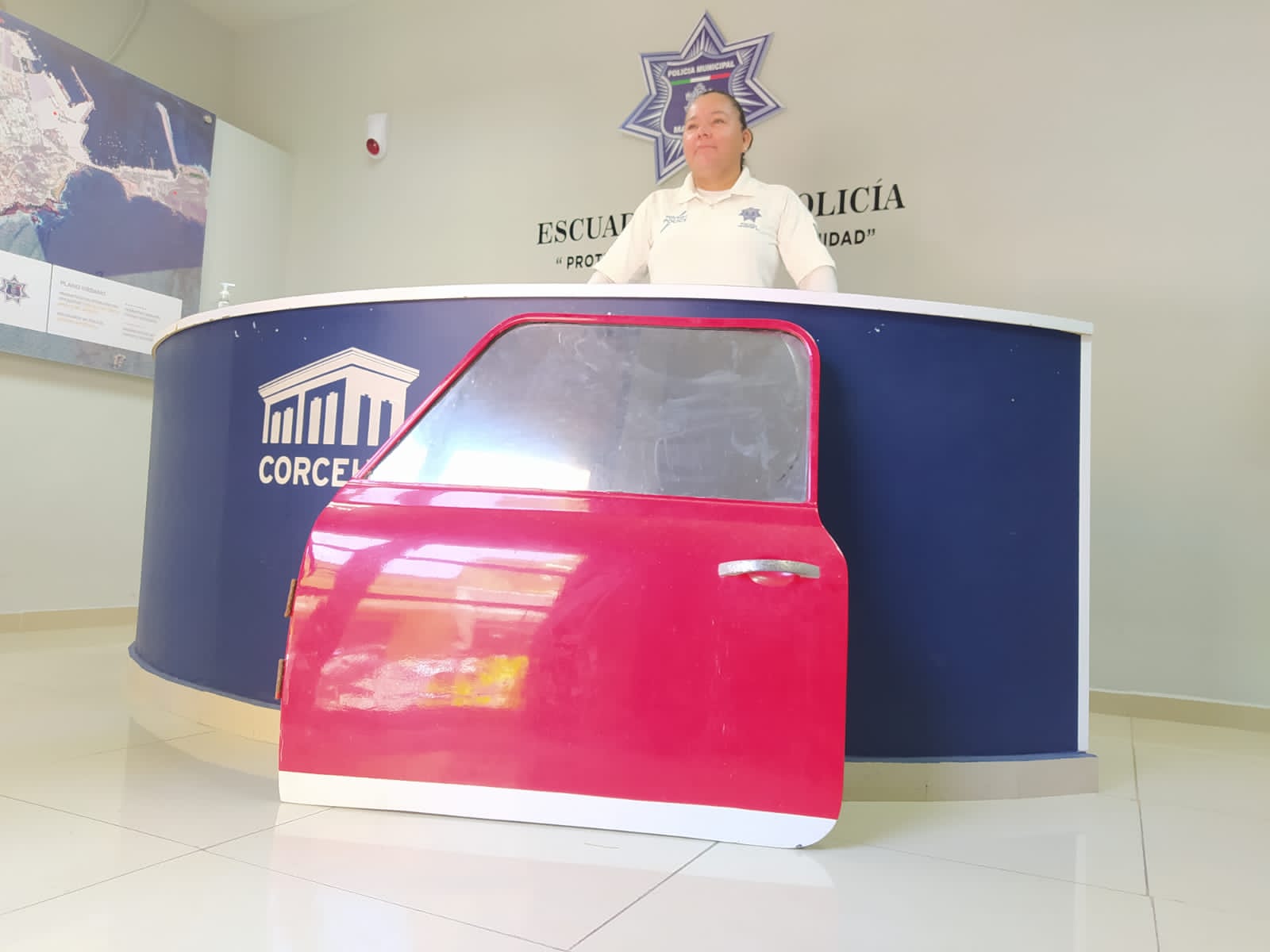 Vehículo del monumento a los Beatles no sufrió actos ilícitos, aclara el Secretario de Seguridad Pública Municipal.