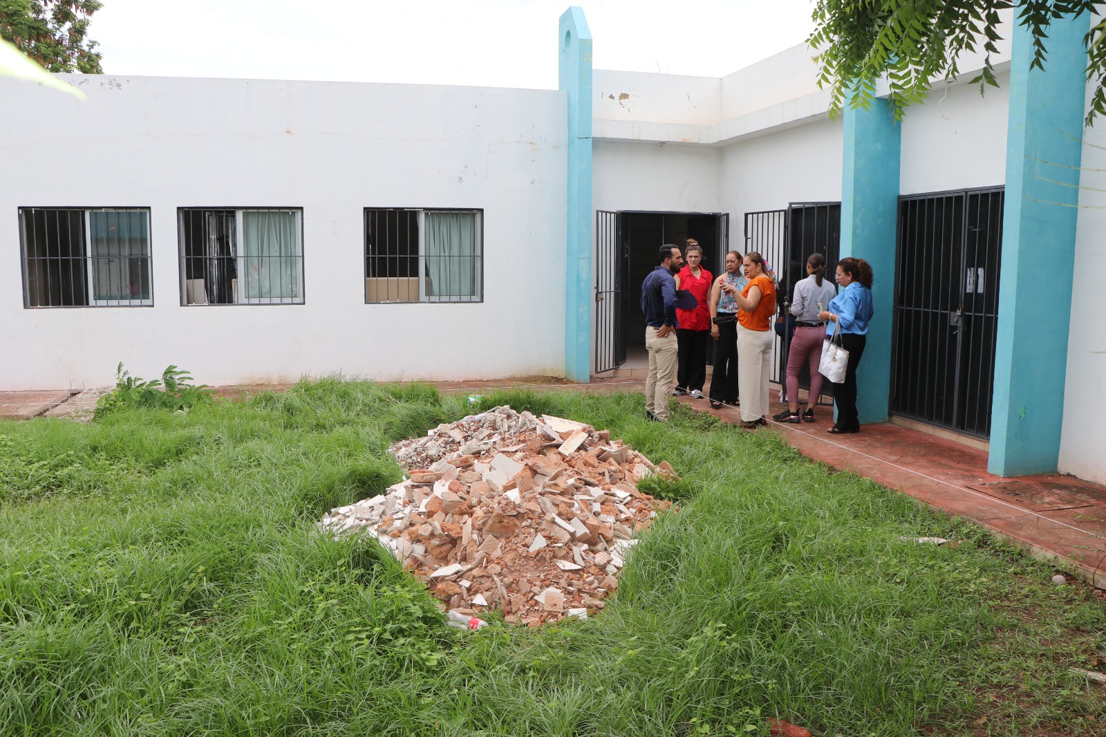 AVANZAN TRABAJOS EN CENTRO DE ASISTENCIA SOCIAL PARA FAMILIAS MIGRANTES ‘MI ÁNGEL PEREGRINO’.