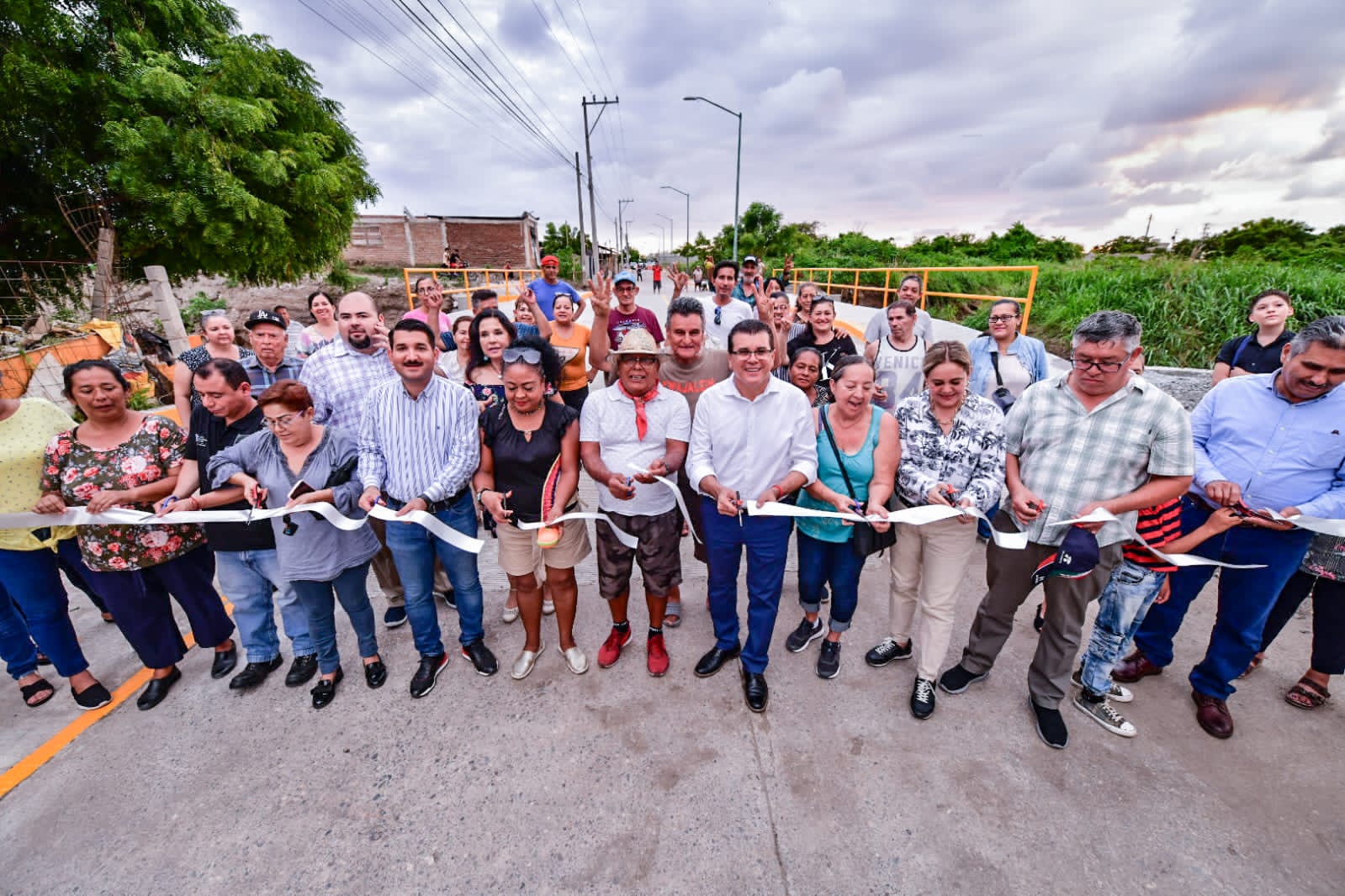 Terminó la espera! Inauguran puente vehicular de la Ampliación Villa Verde.