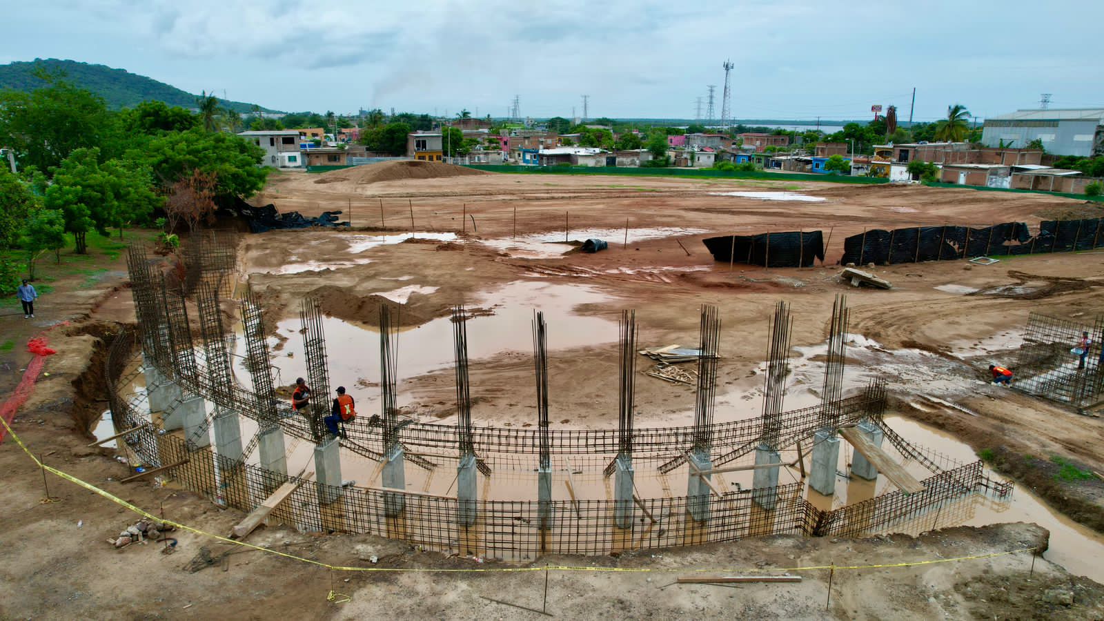 Avanzan en tiempo y forma obras del Programa de Mejoramiento Urbano en Mazatlán.