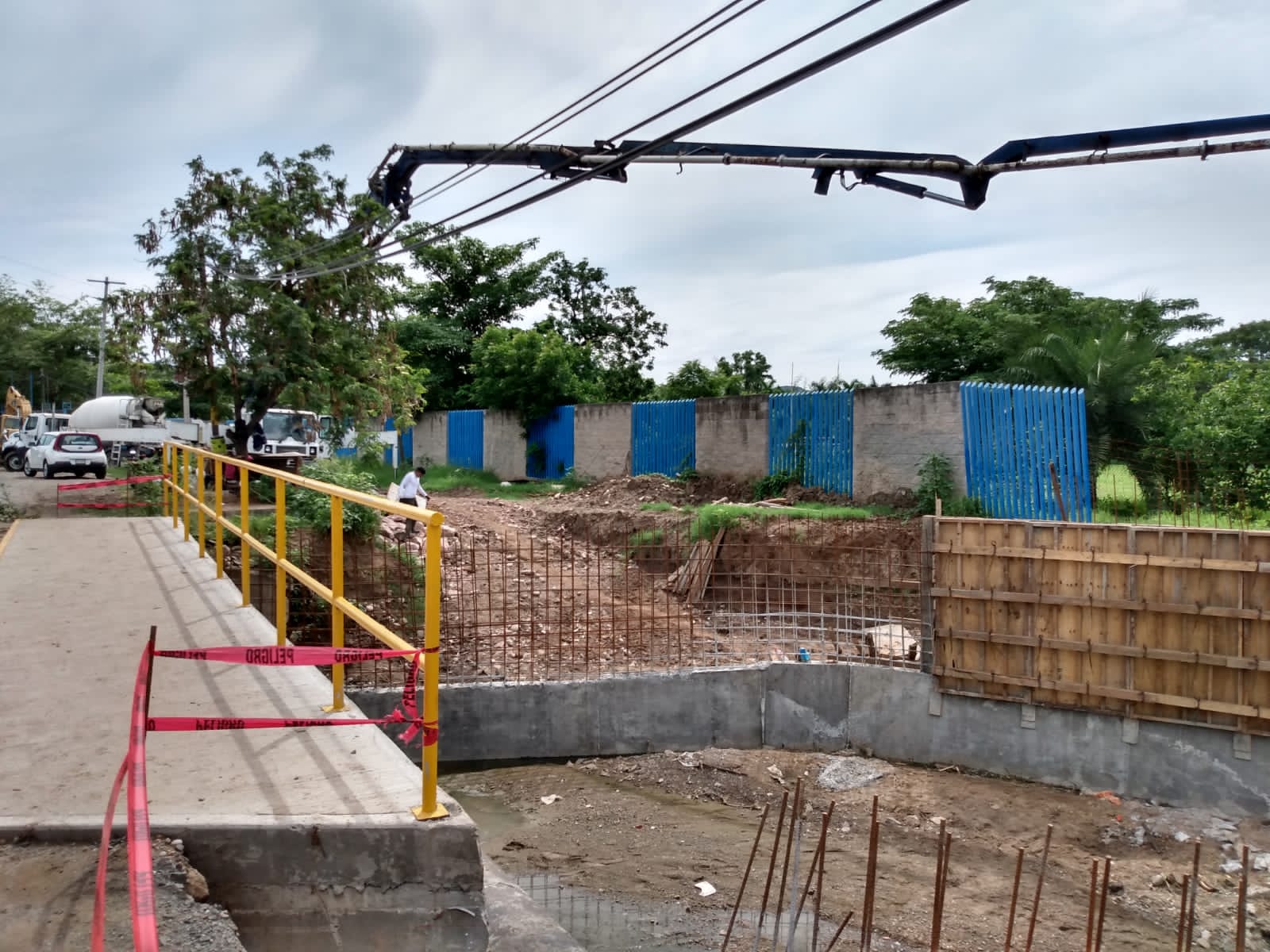 Al 70% el avance de obra en Puente UPSIN.