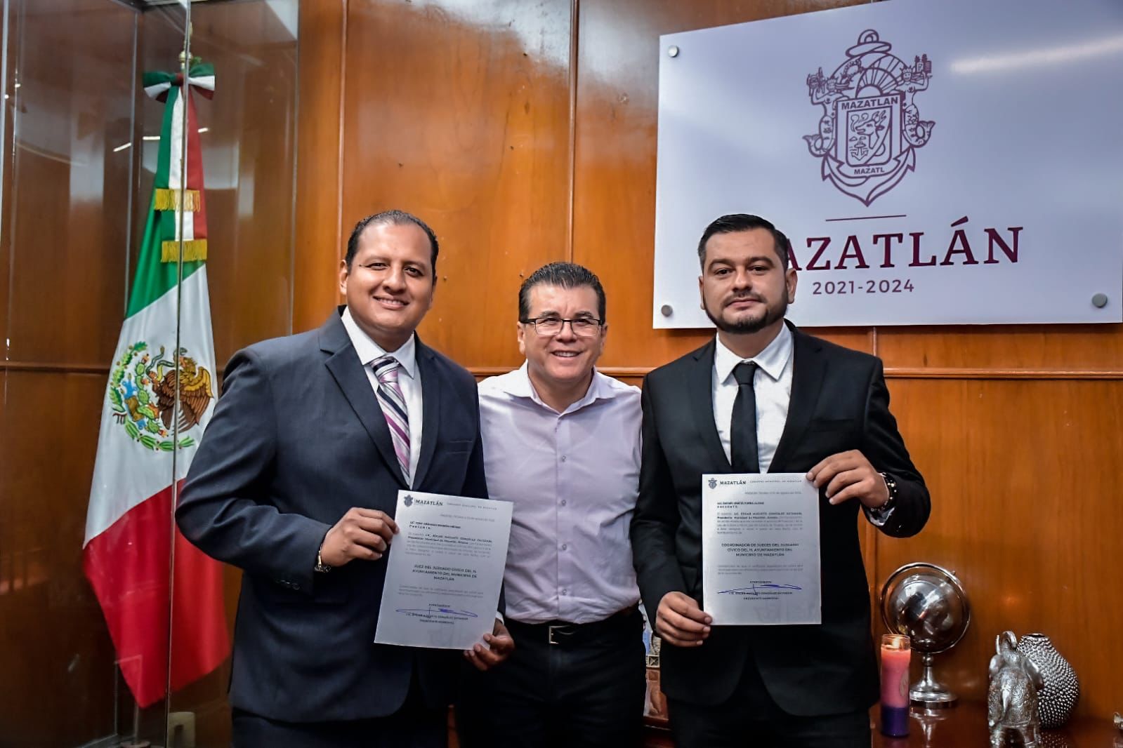 Ratifica Cabildo a Coordinador General del Juzgado Civil y Juez Cívico.