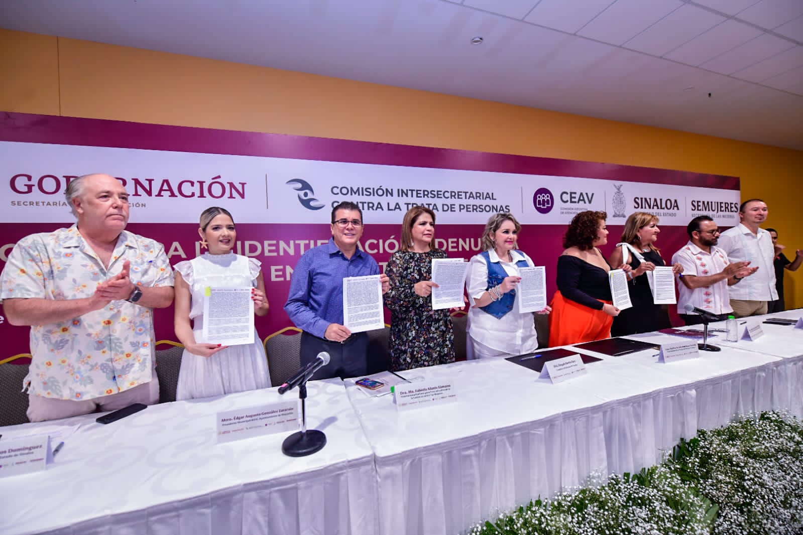 Lanzan en Mazatlán la Estrategia Nacional para la identificación y denuncia de casos de trata de personas en el sector hotelero.