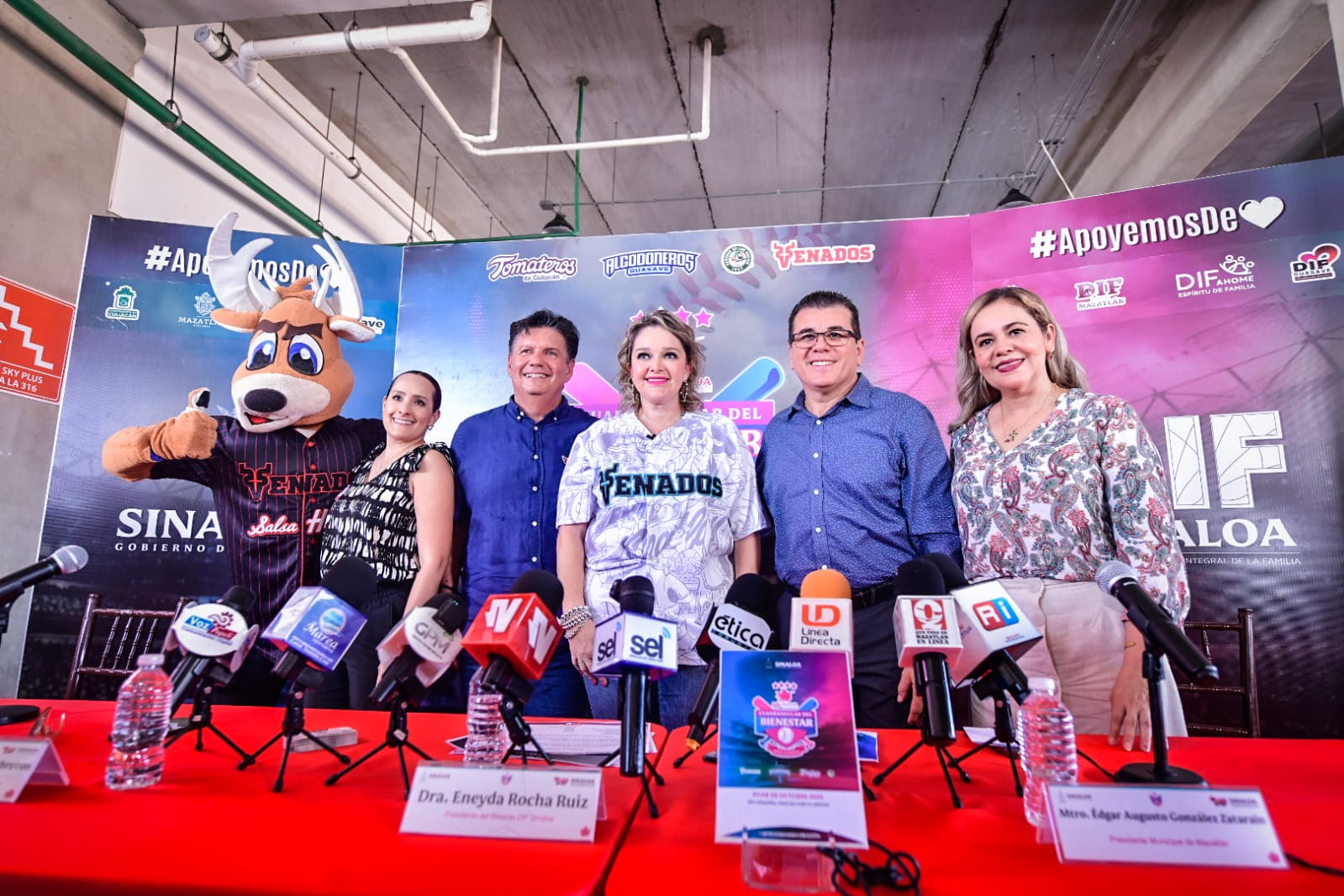 DIF Sinaloa y Sistema DIF Mazatlán anuncian el cuadrangular del bienestar.