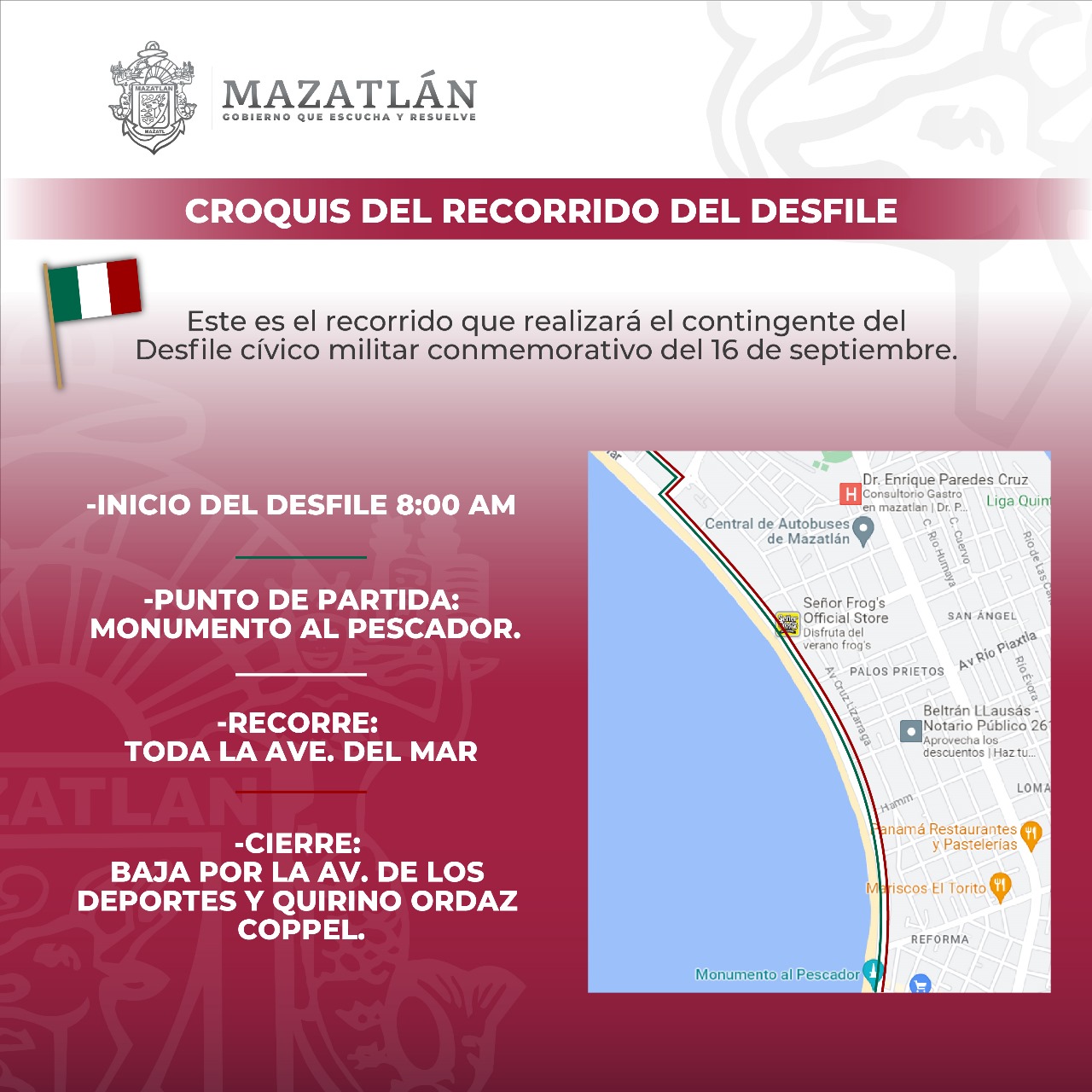 Conoce los detalles del desfile conmemorativo de la Independencia de México este 16 de septiembre 2023.