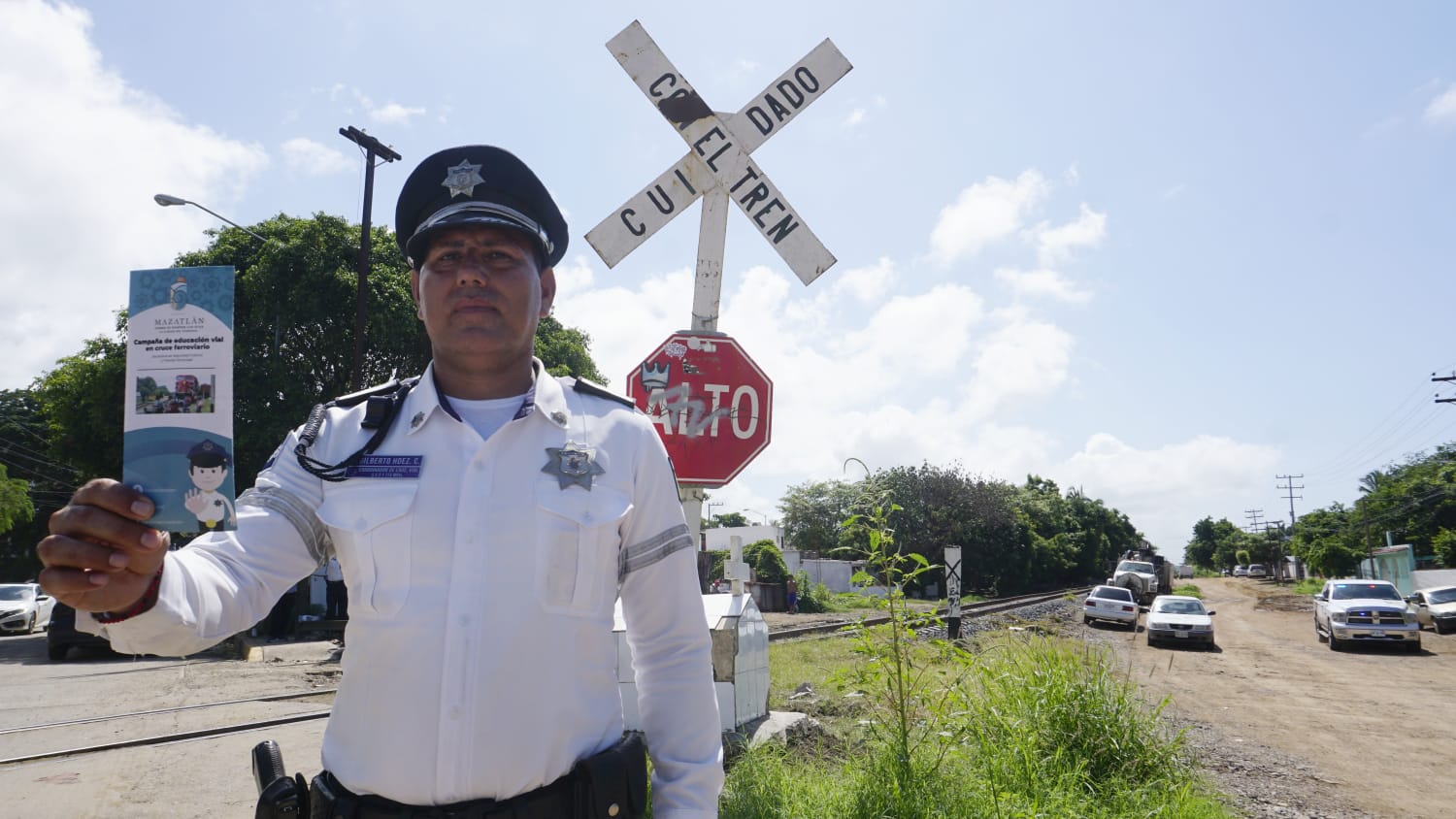 Gobierno de Mazatlán y SSPTM mantienen activas las acciones de prevención, como parte de la campaña “Cuidado con el Tren”