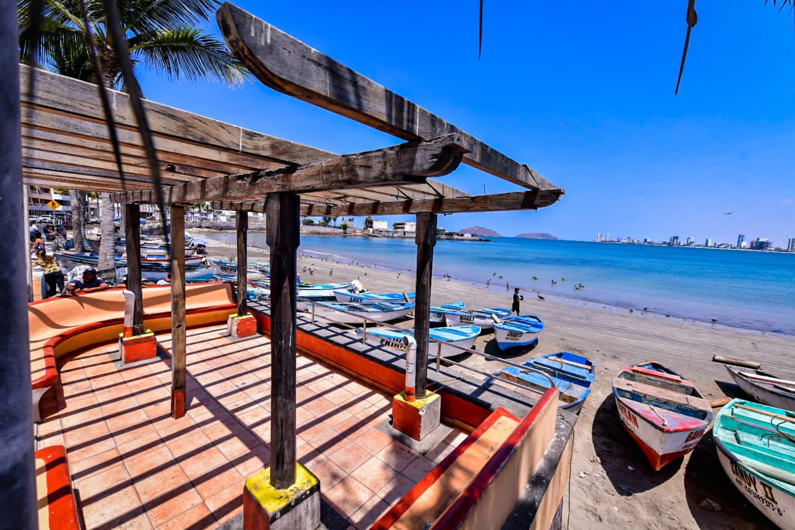 ¡Estrenarán Mirador! Mejorará imagen de playa norte, sitio emblemático para la pesca en Mazatlán.