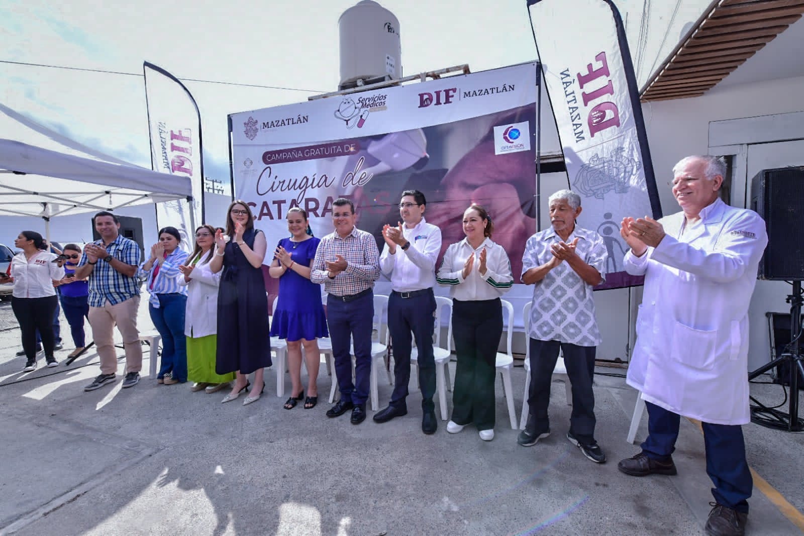 Arrancan Gobierno Municipal y Sistema DIF Mazatlán, Campaña de Cirugías gratuitas de Cataratas.