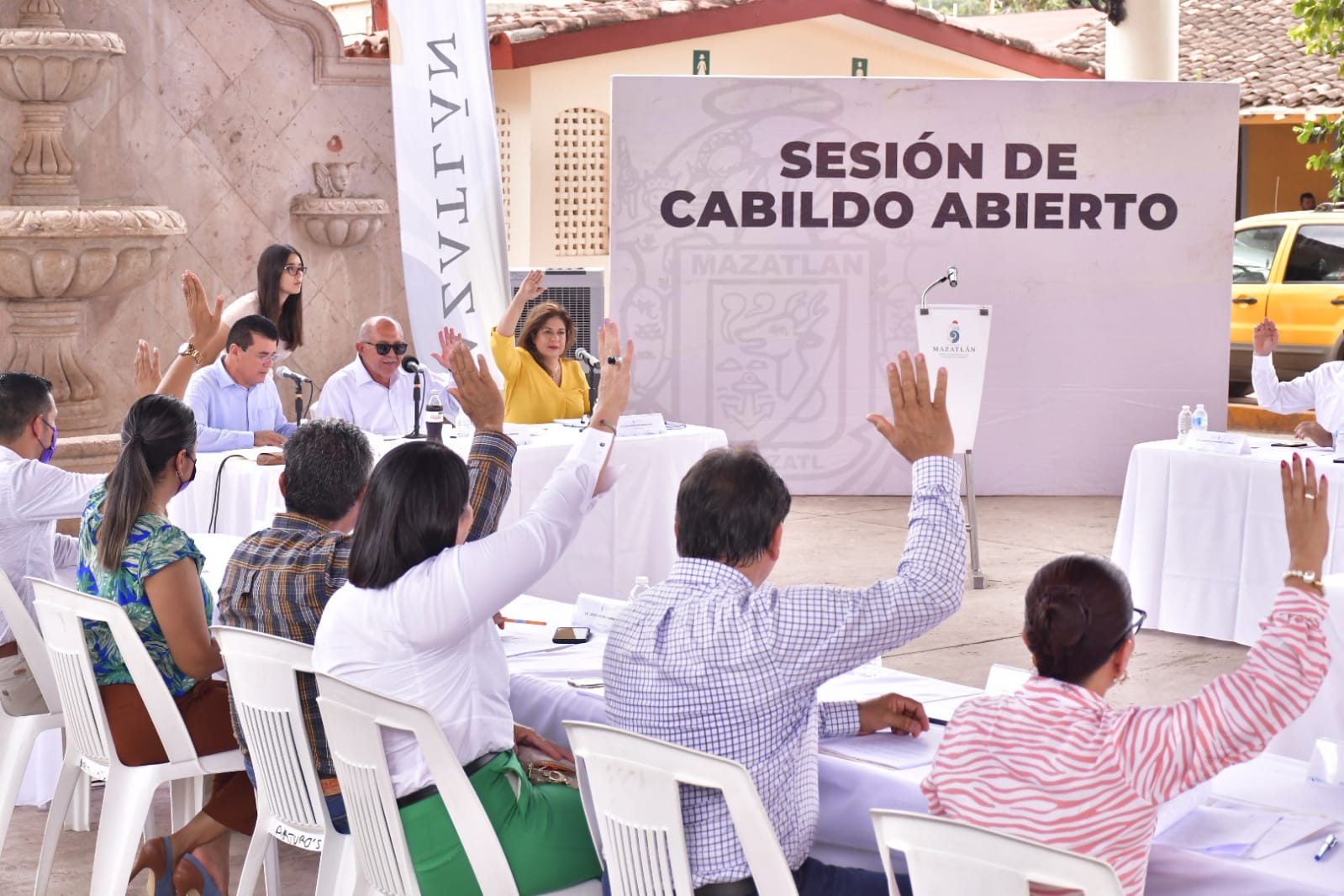 Cabildo Abierto se realiza con gran participación en El Quelite.