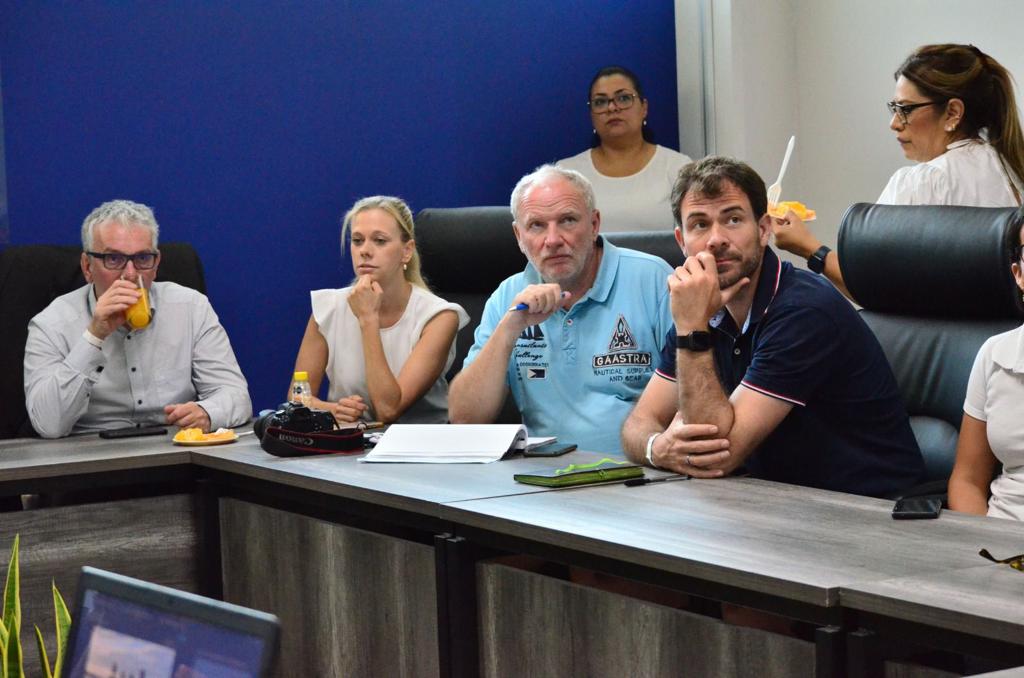 Ambientalistas mazatlecos intercambian conocimientos con autoridades y comitiva alemana.