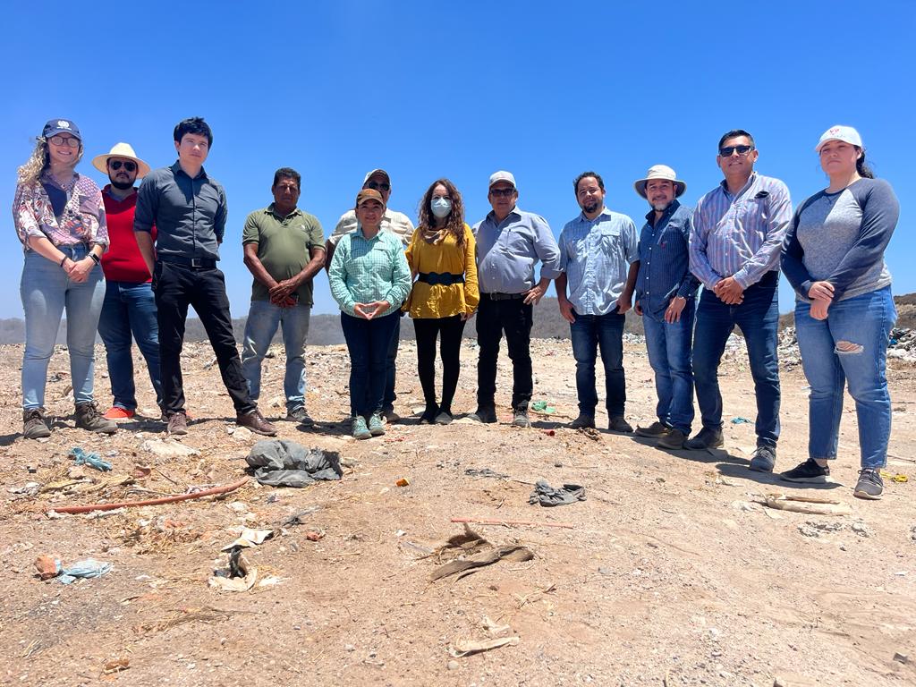 Sebides y Gobierno de Mazatlán trabajan en la regularización del basurón