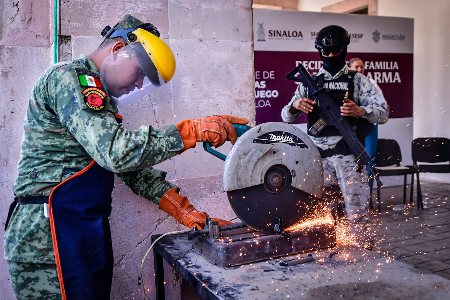 ¡Evitemos accidentes! Arranca en Mazatlán campaña de Canje de Armas.