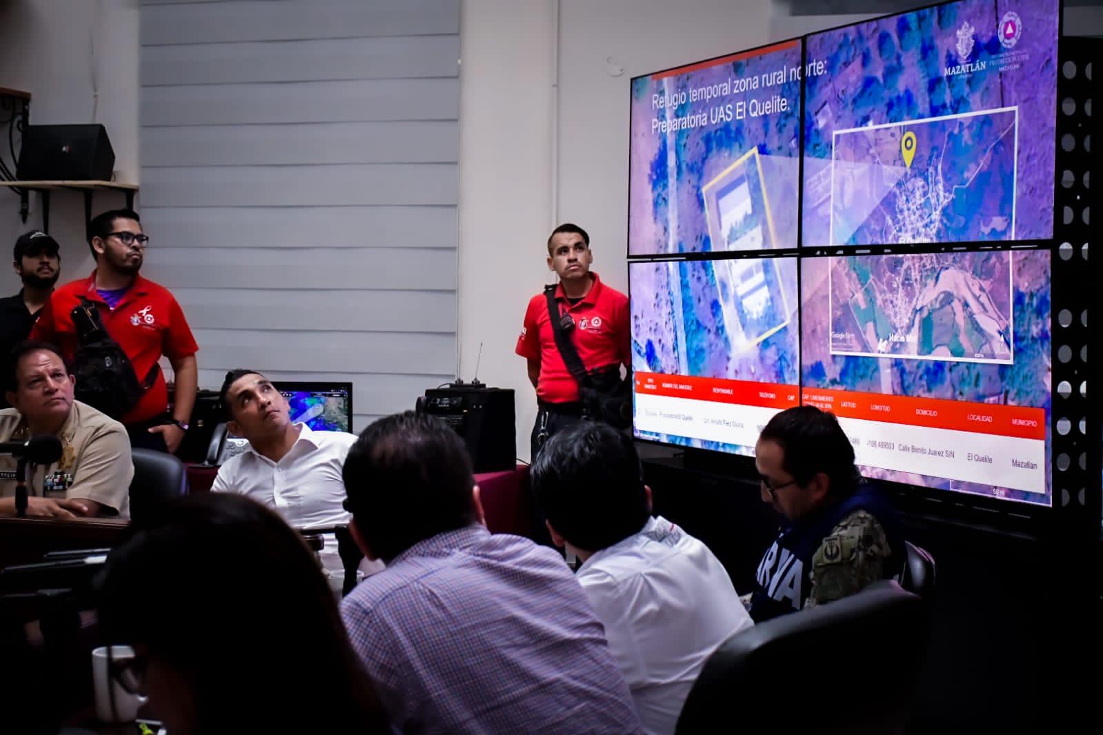 ¡Atentos a “Lidia”! Sesiona Comité local de atención a emergencias en Mazatlán.