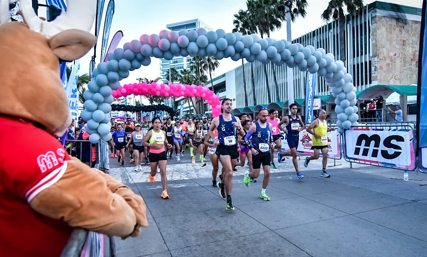 ¡El orgullo de Mazatlán! El Gran Maratón Pacífico Mazatlán 2023 regresa renovado.