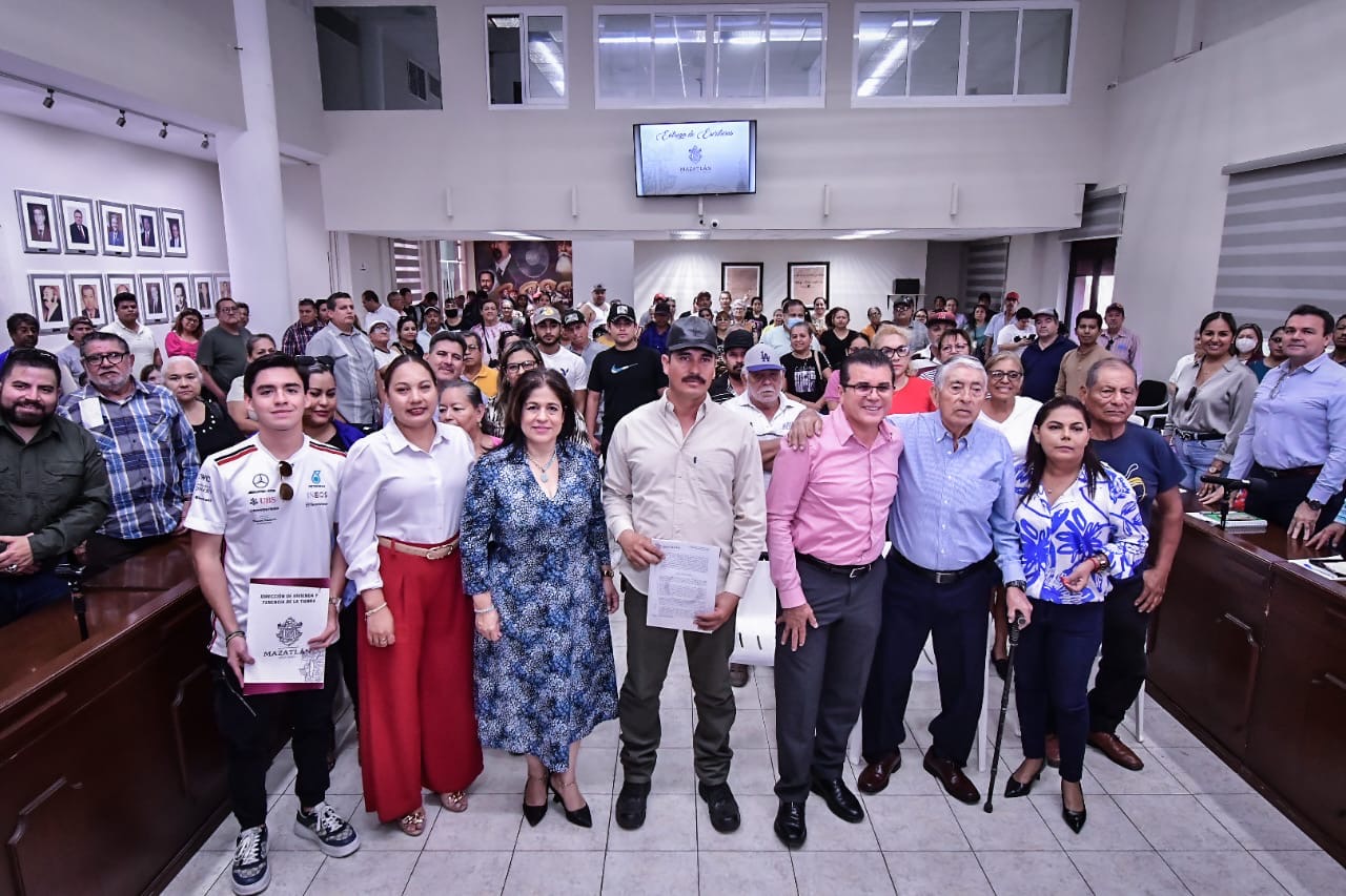 ”Estamos entregando bendiciones para las familia que ya tienen certeza de su propiedad”; Edgar González.