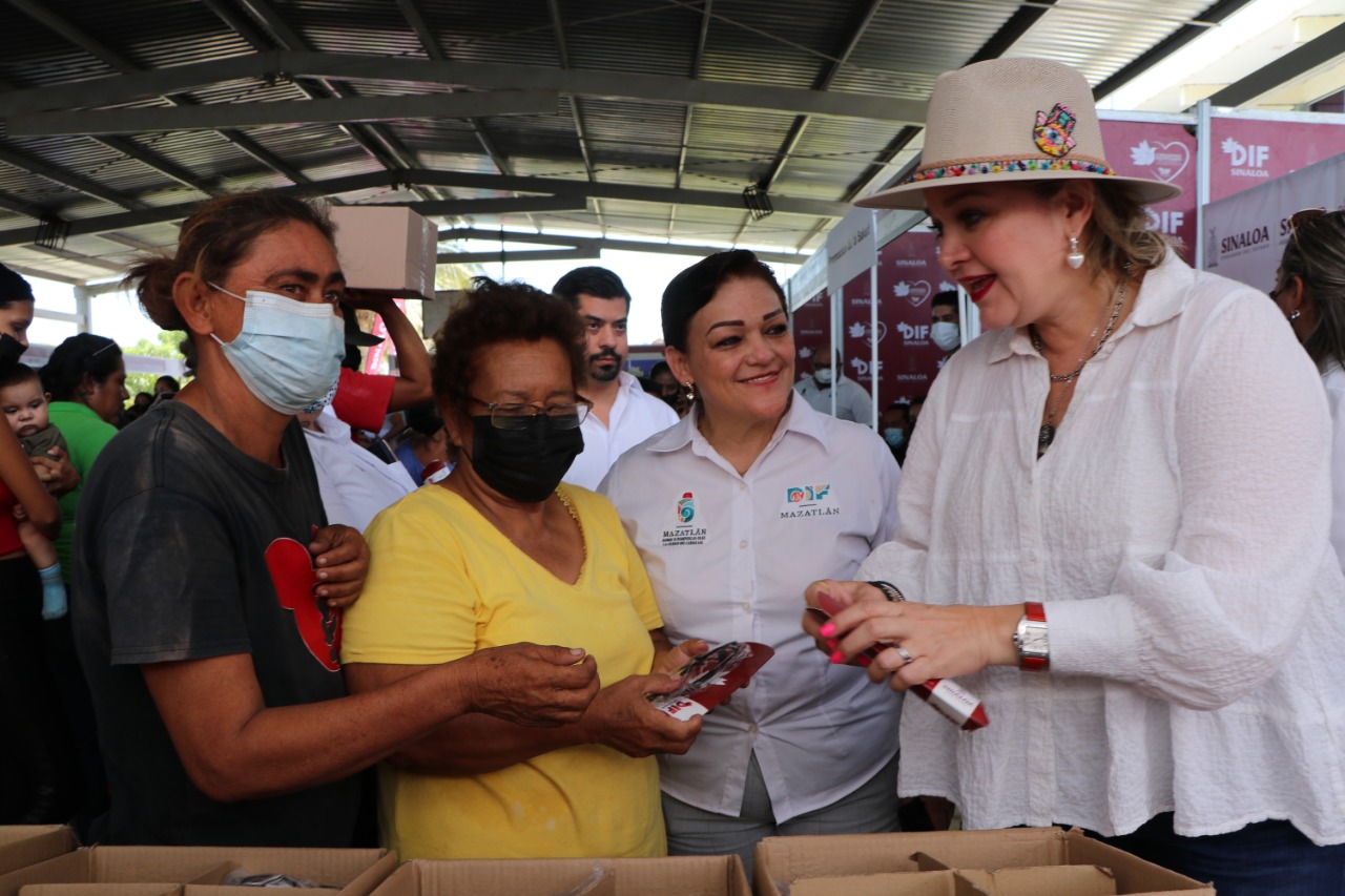 La familia DIF Sinaloa y Mazatlán realizan “Brigadas del Bienestar”